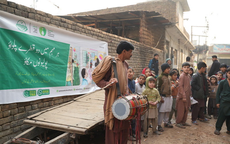 Punjab drums up support for polio drops
