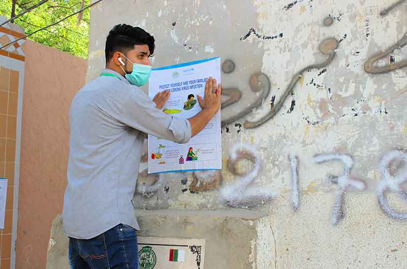 Pakistan Polio Eradication Programme Support to COVID-19.