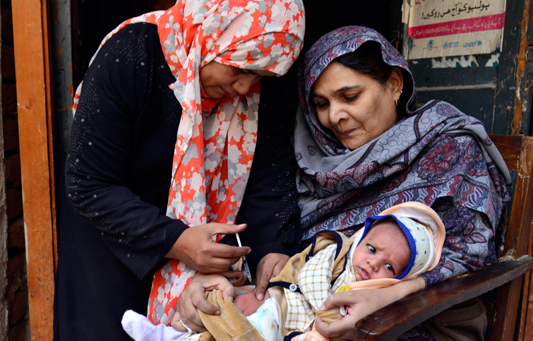 Routine immunization sustains  gains made toward polio eradication