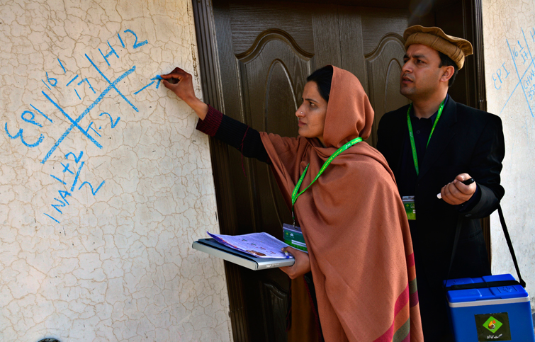 Pakistan’s  committed Sehat Muhafiz are determined to make polio history
