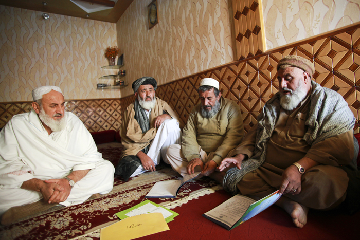 Abdul Wahab, community elder and member of a political party in Quetta, Balochistan
