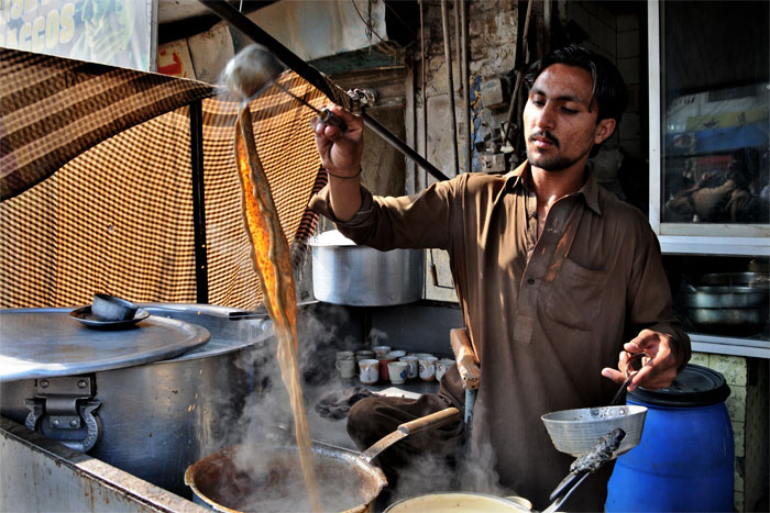 Sajjad Khan   Tea Seller  Lahore, Punjab